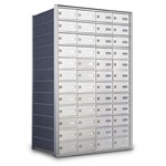 View Rear Loading 48-Door Horizontal Private Mailbox